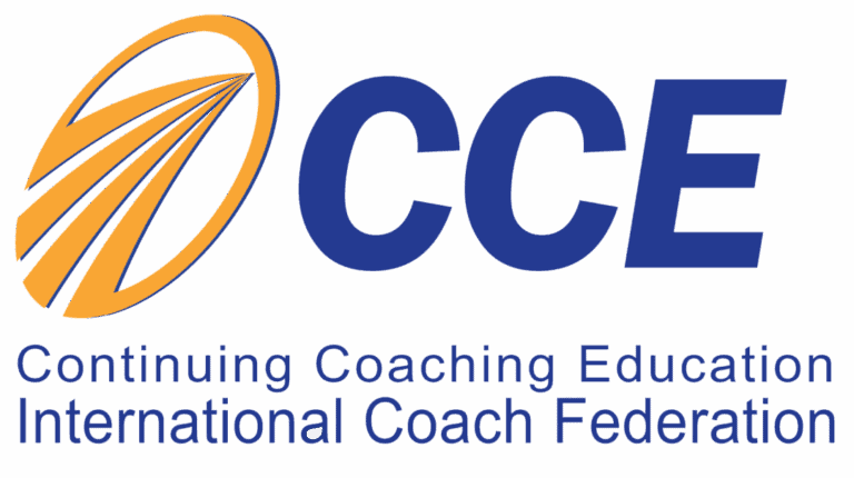 Logo of the Continuing Coaching Education by the International Coach Federation